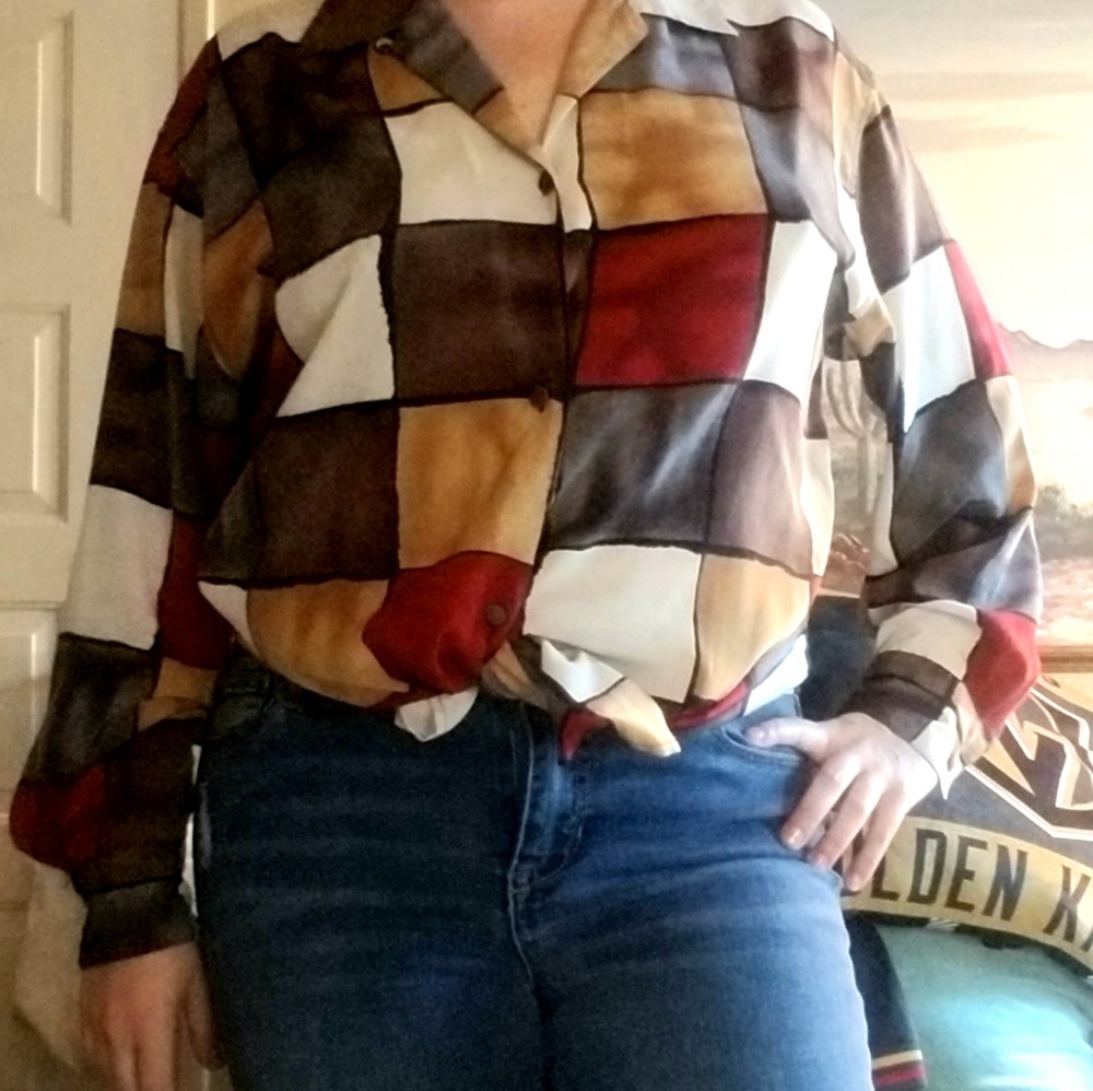 Le Caviar Vintage Blouse